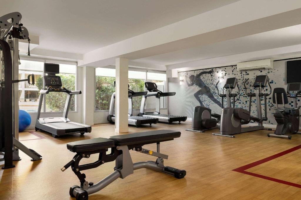 Fitness centrum a/nebo fitness zařízení v ubytování Wyndham Phoenix Airport - Tempe