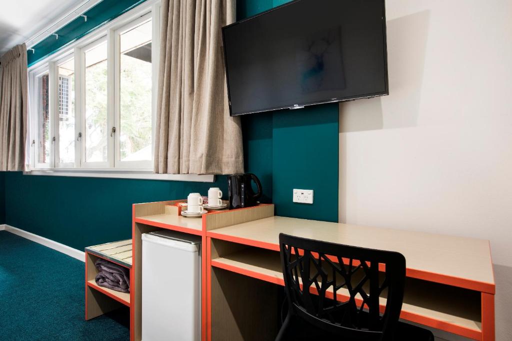 Kuchyň nebo kuchyňský kout v ubytování Greenacre Hotel