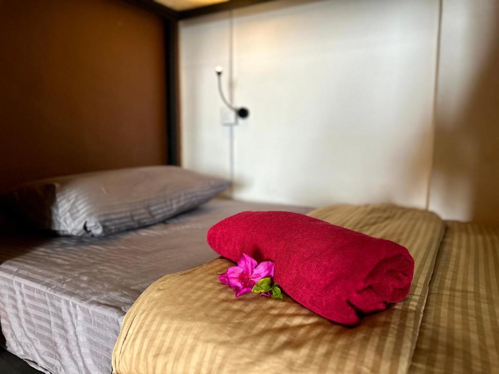 Postel nebo postele na pokoji v ubytování Beyond Nomad Luxury Hostel
