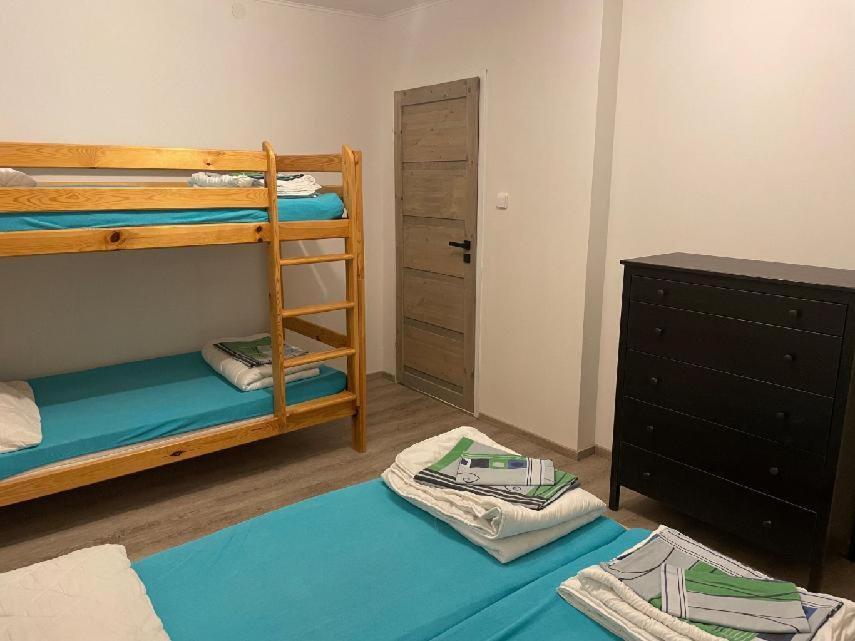 Postel nebo postele na pokoji v ubytování Chalupa Denis & Marek