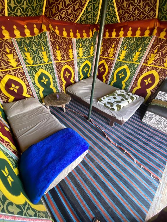 Posezení v ubytování Nomadic Beachcamp