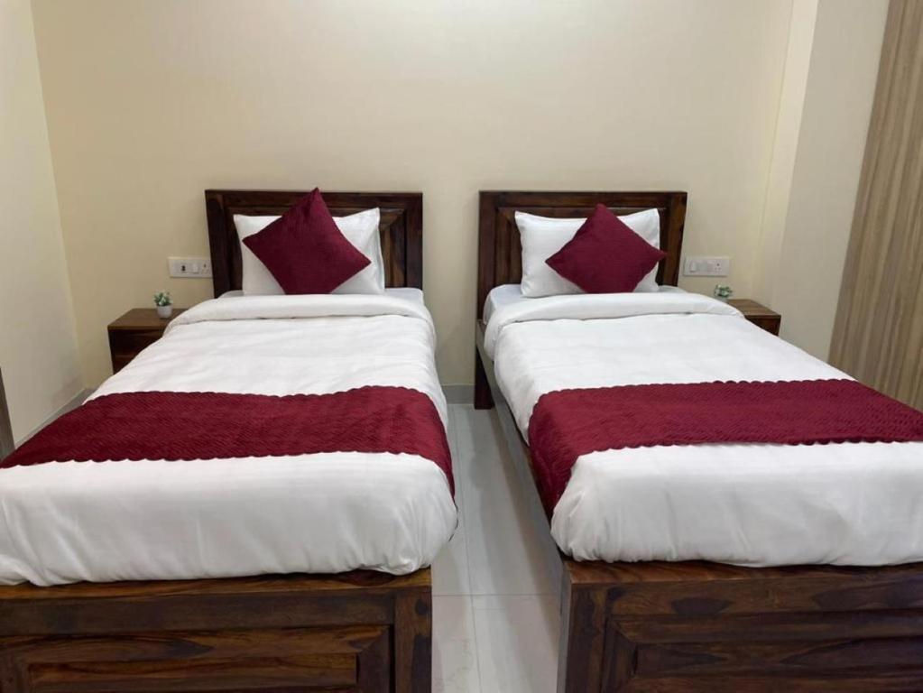 MY STAY Service Appartment客房内的一张或多张床位