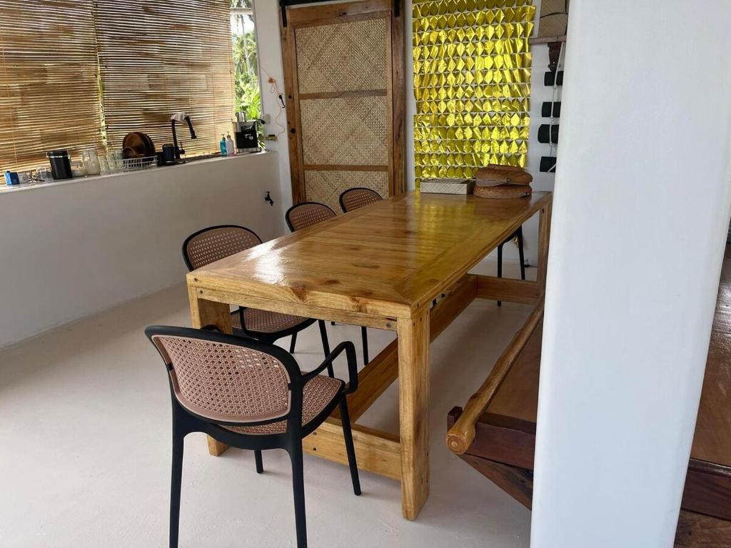 Posezení v ubytování Villa Prana North Siargao room 2