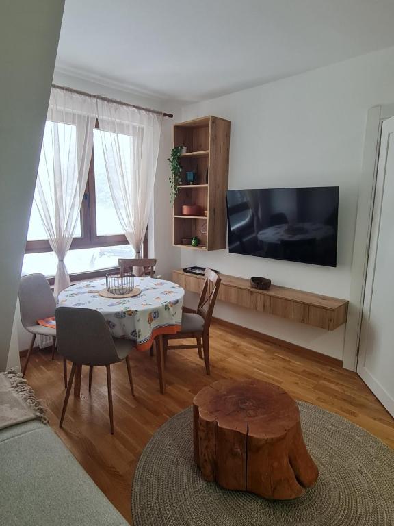Apartman Gala Divčibare - Divčinova TV 또는 엔터테인먼트 센터