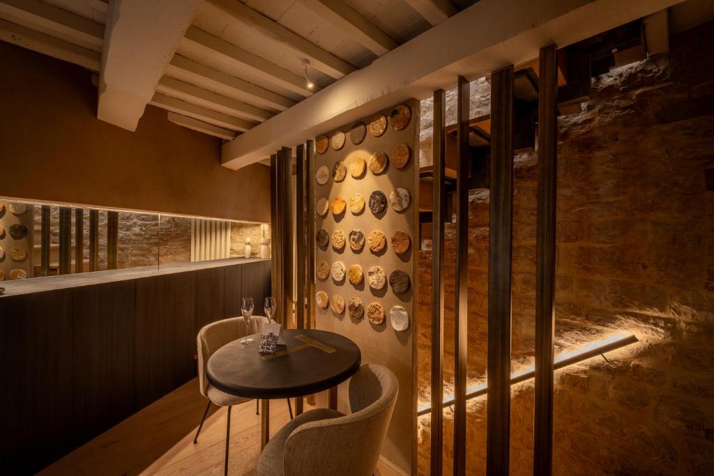 Posezení v ubytování Forma Your Boutique Suite