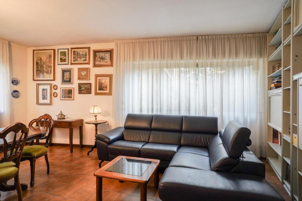 Posezení v ubytování La Villa di Rudy