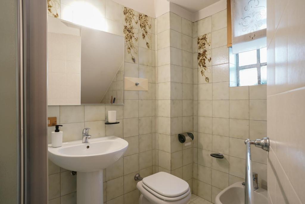 Koupelna v ubytování La Villa di Rudy