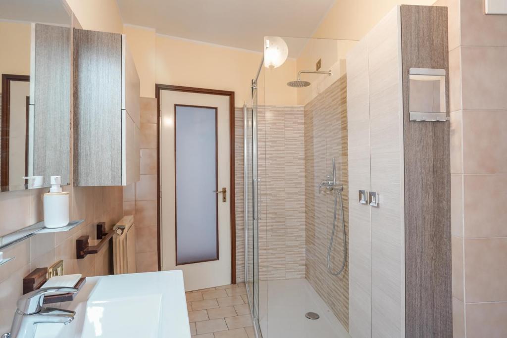 Koupelna v ubytování La Villa di Rudy