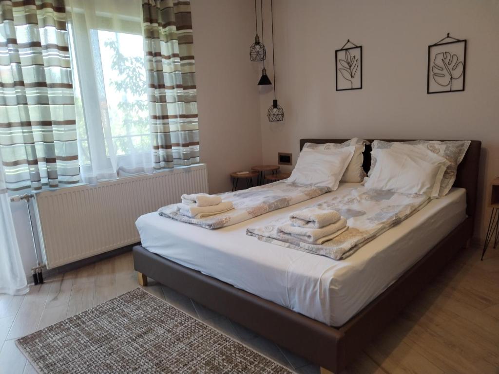Posteľ alebo postele v izbe v ubytovaní Guest House Dimitrije