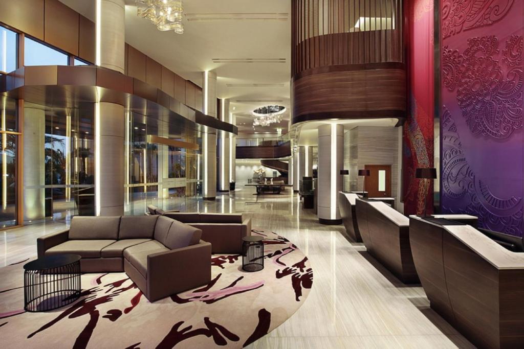 Posezení v ubytování Mercure Karawang