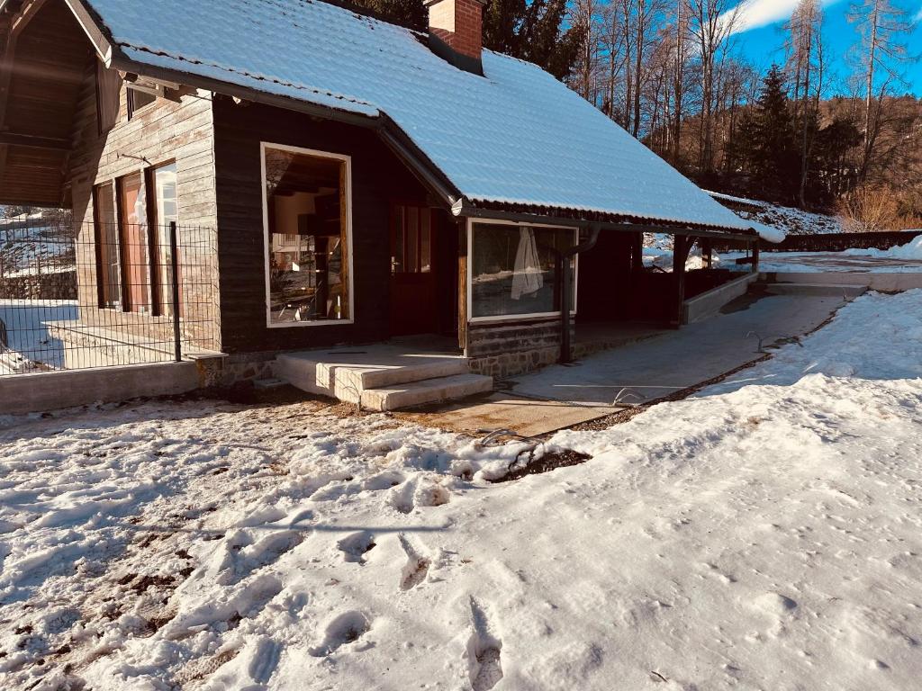 Chalet PJagodic v zimě