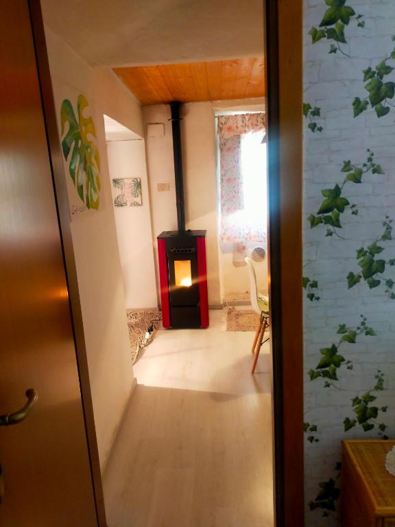 Postel nebo postele na pokoji v ubytování Monolocali Tra Rieti e Terminillo e lago del Salto
