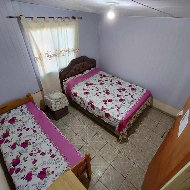 Postel nebo postele na pokoji v ubytování Posada las Mercedes