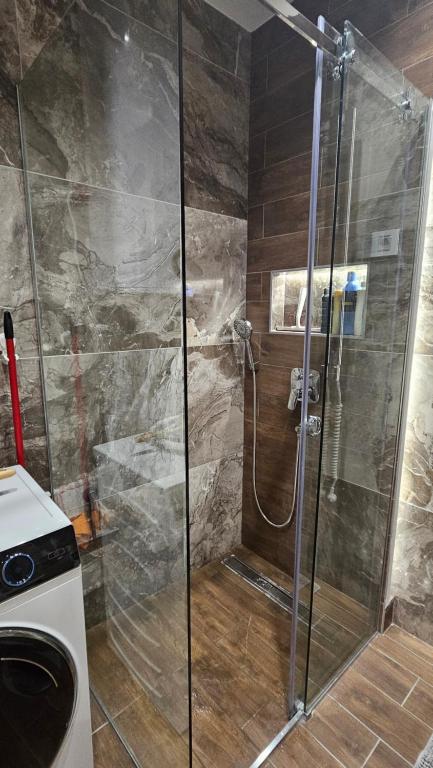 Koupelna v ubytování Zlatibor Centar Lux - Royal Apartman 544