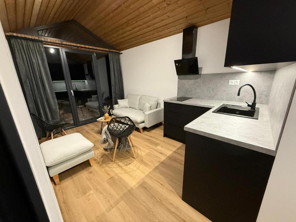 Cucina o angolo cottura di Tiny House Krkonose