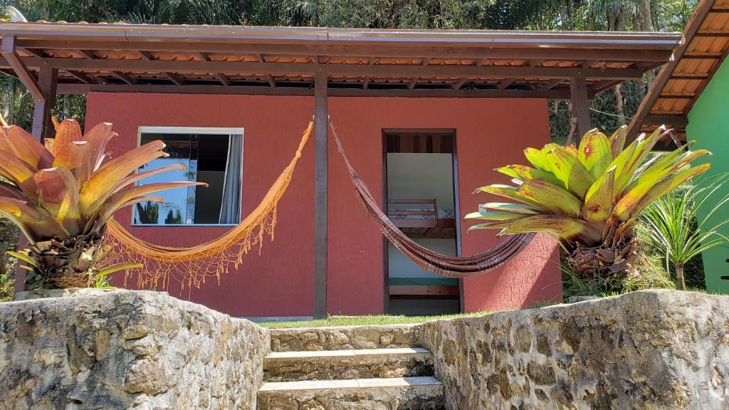 Pousada Beija Flor-Lumiar - Piscinas e Café - Family Room With Private Bathroom