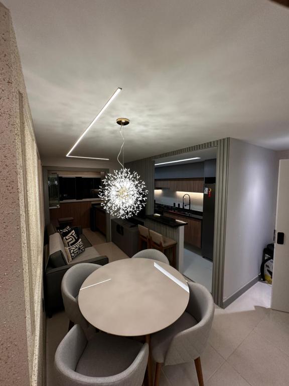 Posezení v ubytování Apartamento dos Sonhos
