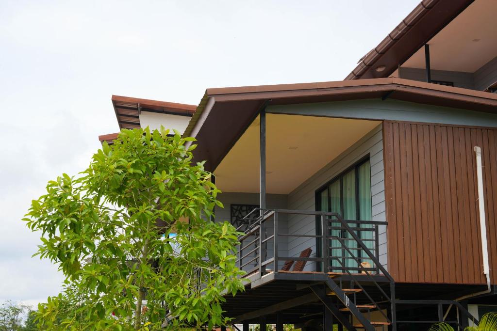 Balkón nebo terasa v ubytování So View Phuket Resort