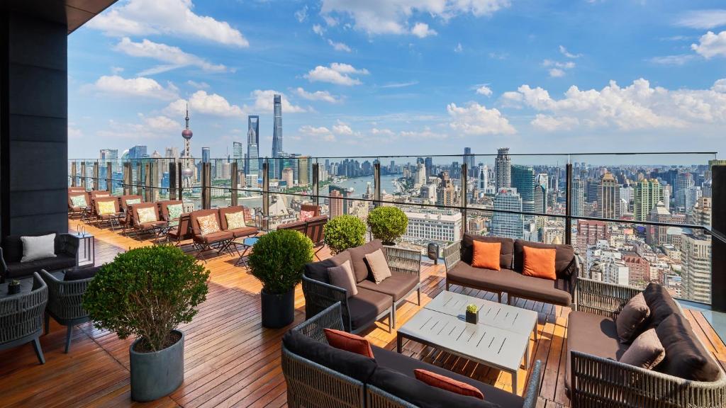 Posezení v ubytování Bulgari Hotel Shanghai