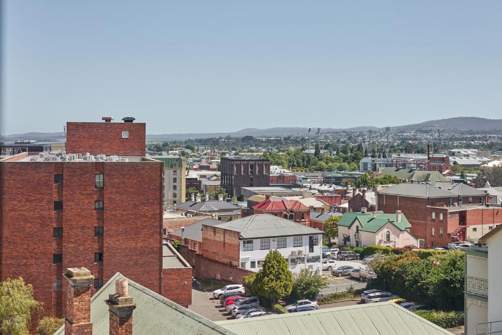 Nespecifikovaný výhled na destinaci Launceston nebo výhled na město při pohledu z hotelu