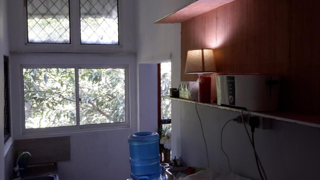 Кухня или мини-кухня в Double room
