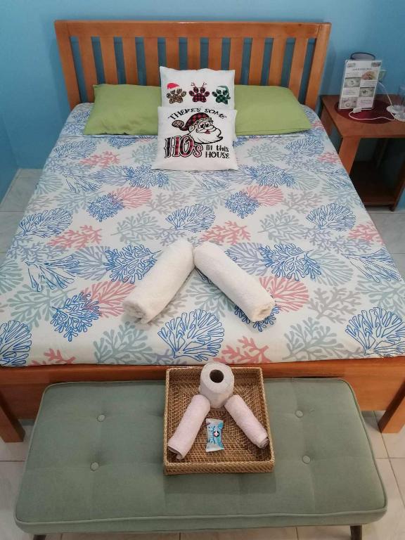 Postel nebo postele na pokoji v ubytování Andresas Homestay