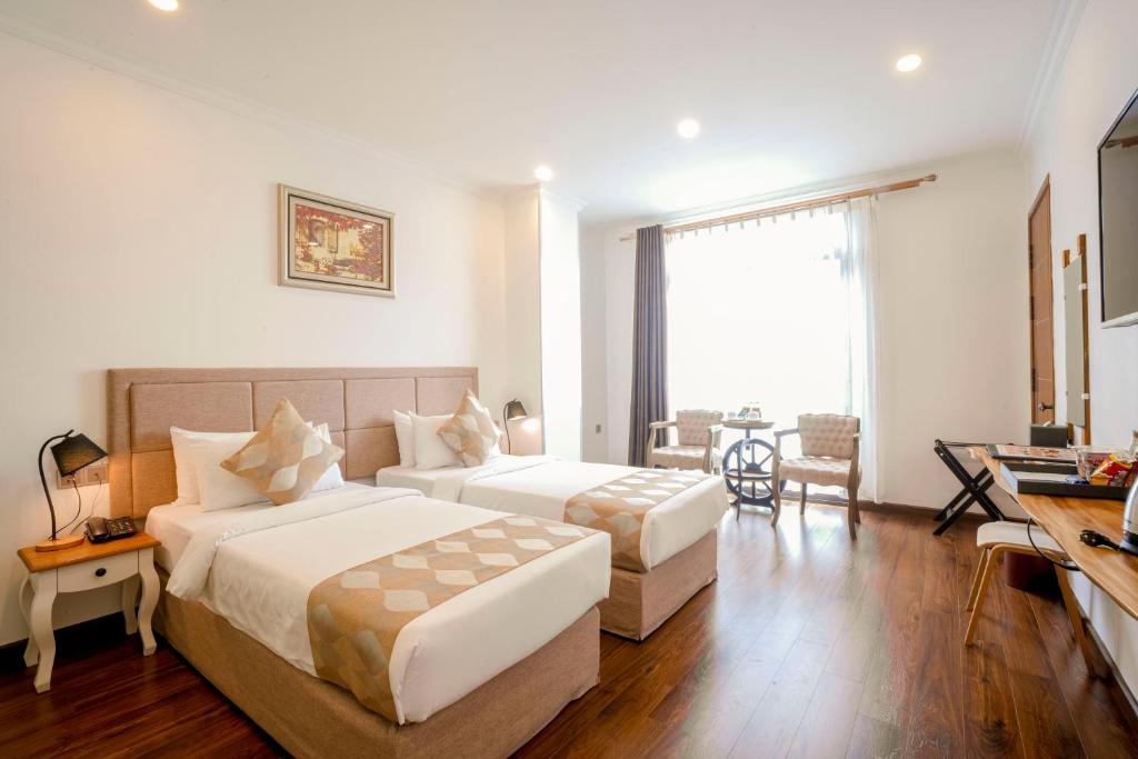 Suite 2 Giường Đơn với Ban công