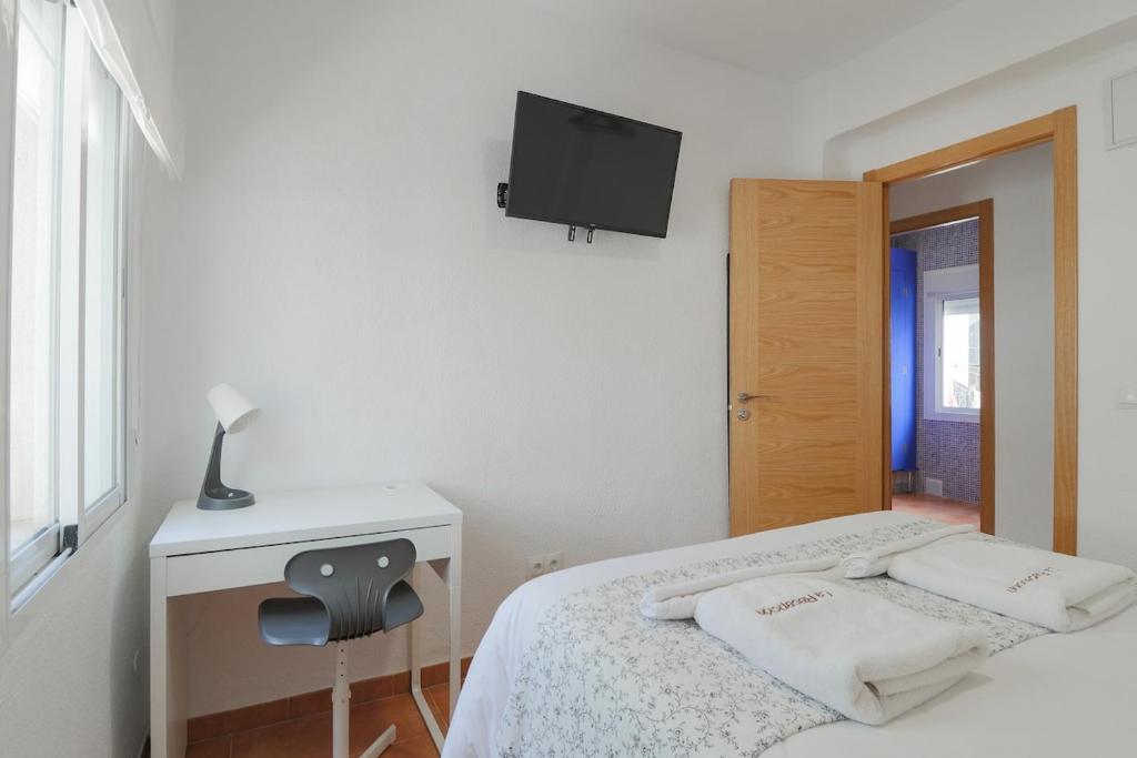 Posteľ alebo postele v izbe v ubytovaní C75 - Comfy 3 Bedroom Near City Center