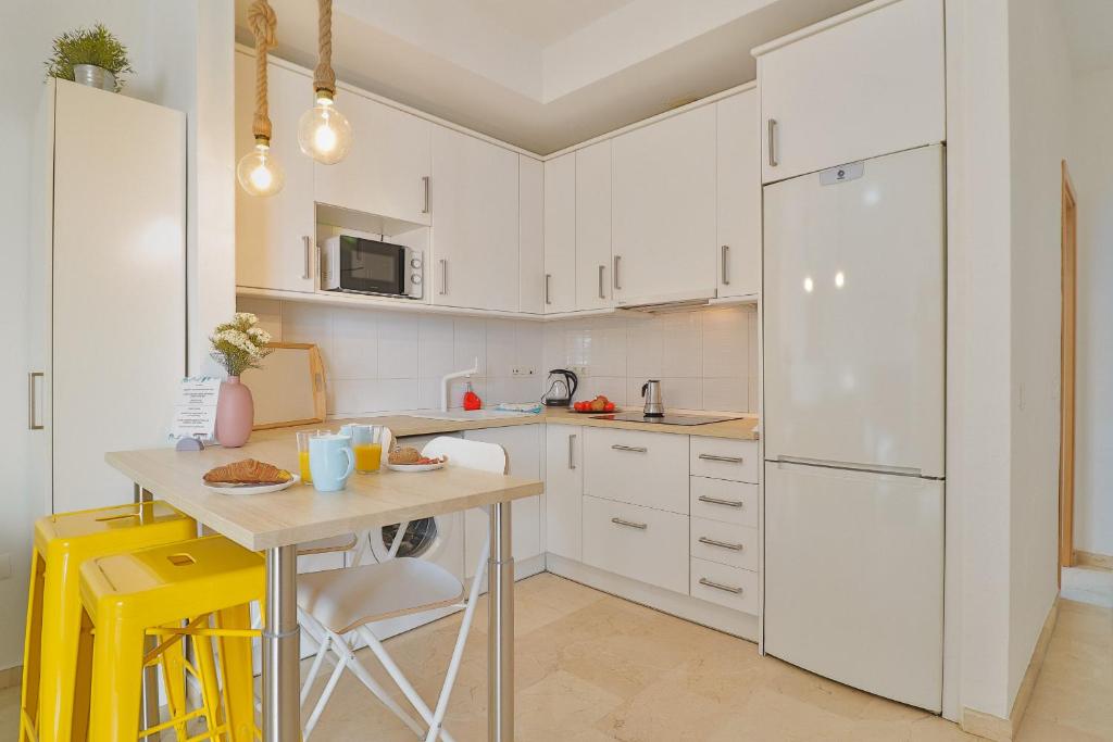Kuchyňa alebo kuchynka v ubytovaní C41 - Modern & Comfy Flat City Center