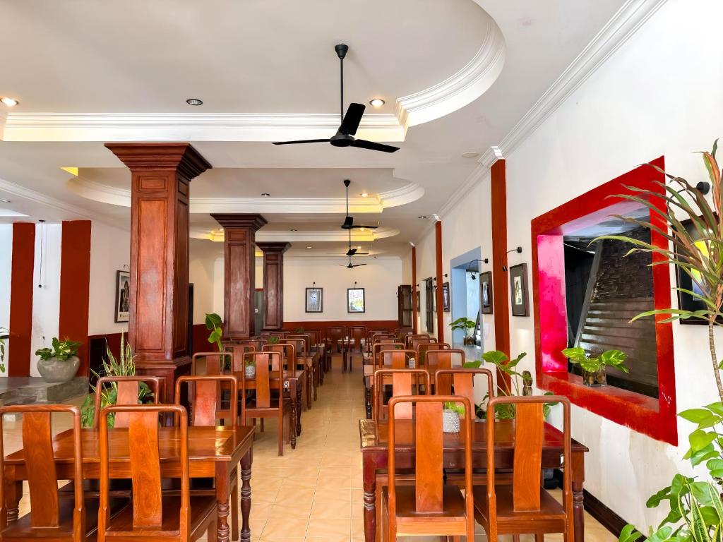 Restaurace v ubytování VPlus Hotel