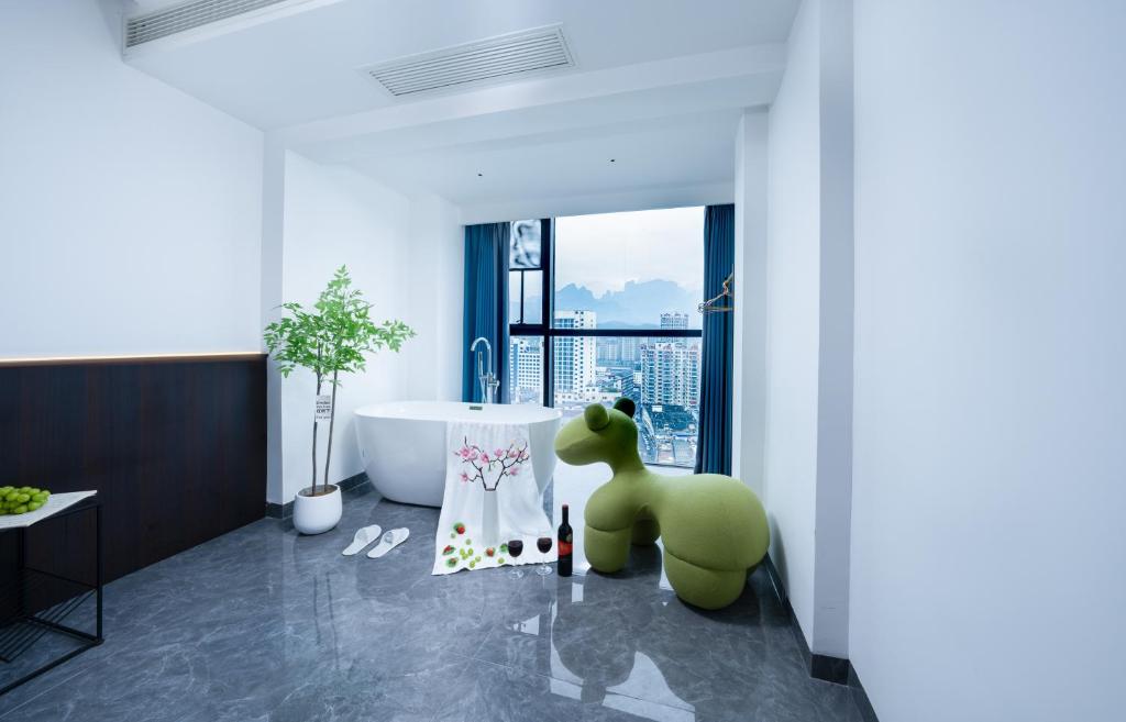Zhangjiajie XiYu Hotel - 豪华双人间与浴缸