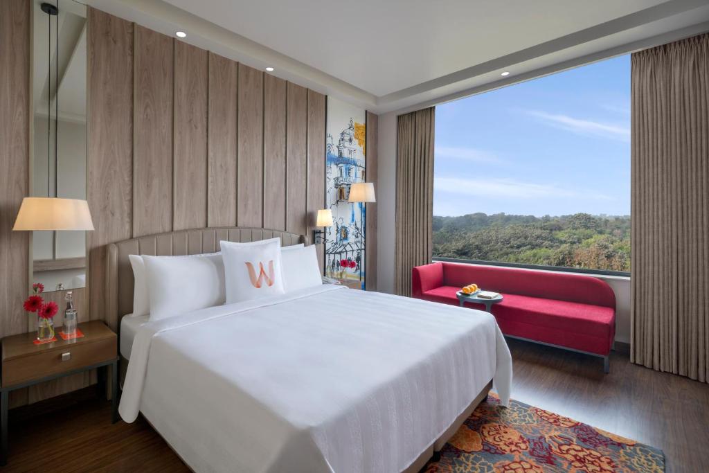 Postel nebo postele na pokoji v ubytování Welcomhotel by ITC Hotels, Delhi-Gurugram Highway