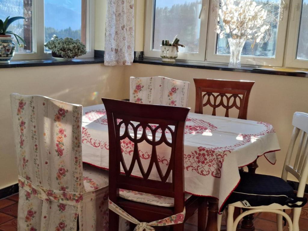 Posezení v ubytování Wohnung in Kärnten Nähe Millstättersee