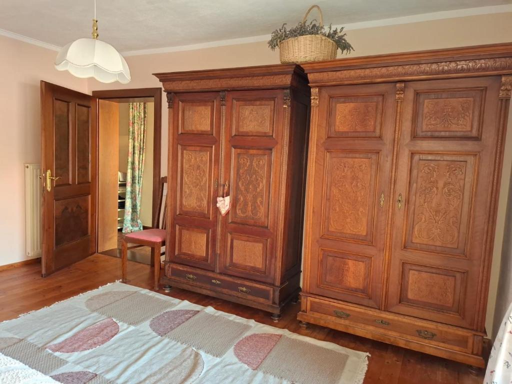 Postel nebo postele na pokoji v ubytování Wohnung in Kärnten Nähe Millstättersee
