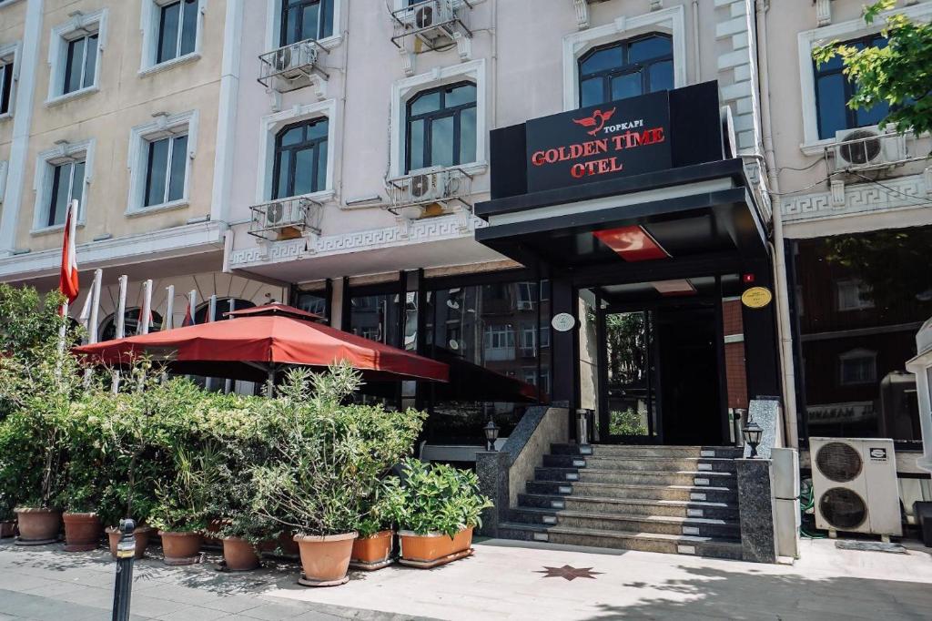 Exteriér nebo vchod ubytování Topkapi Golden Time Hotel