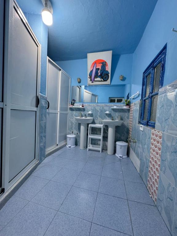 Una cocina o zona de cocina en Bleu home