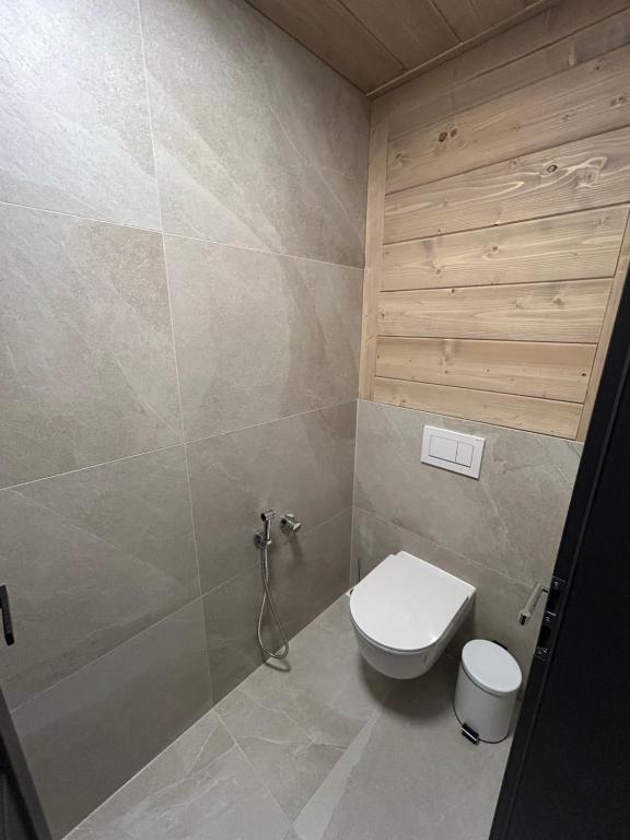 Koupelna v ubytování Apartmány Dolina
