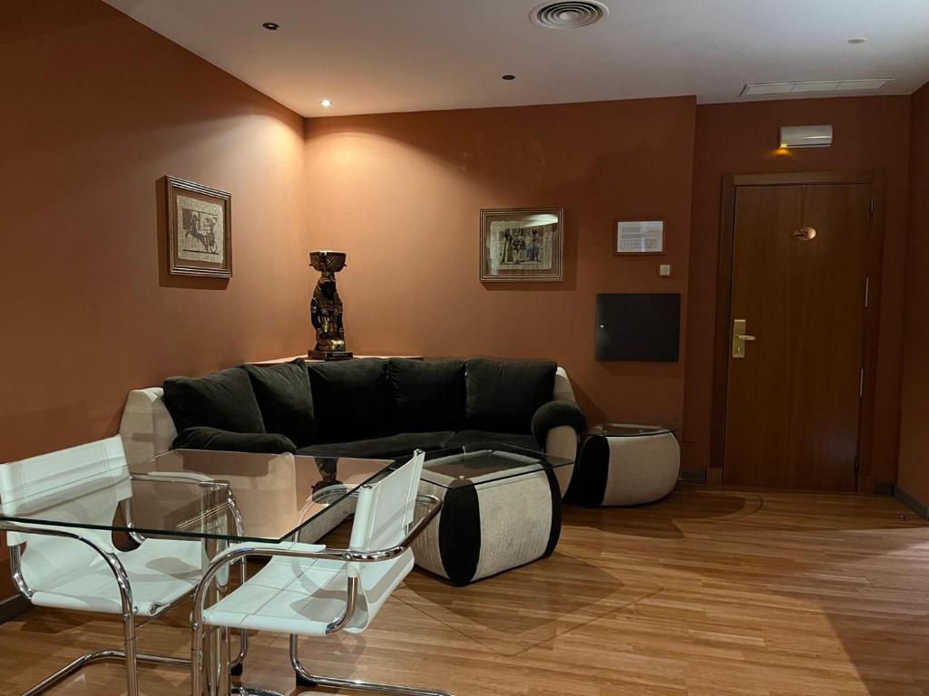 Posezení v ubytování Hotel Alkalat