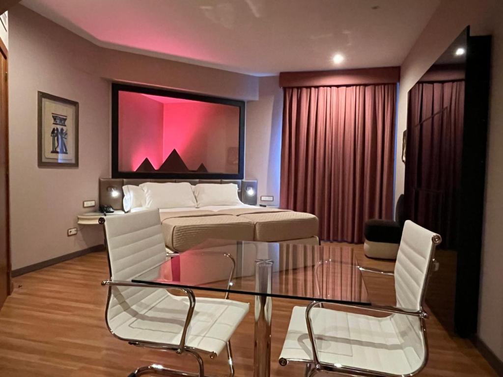 Posezení v ubytování Hotel Alkalat