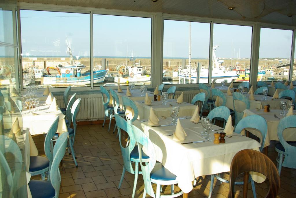 Restaurace v ubytování Logis hôtel Le Terminus
