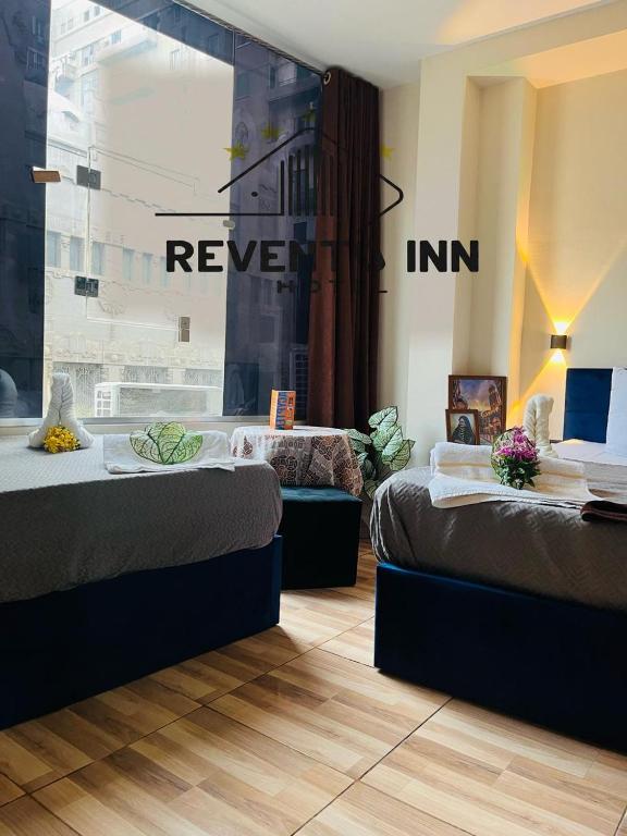 Posezení v ubytování Revento DownTown Inn