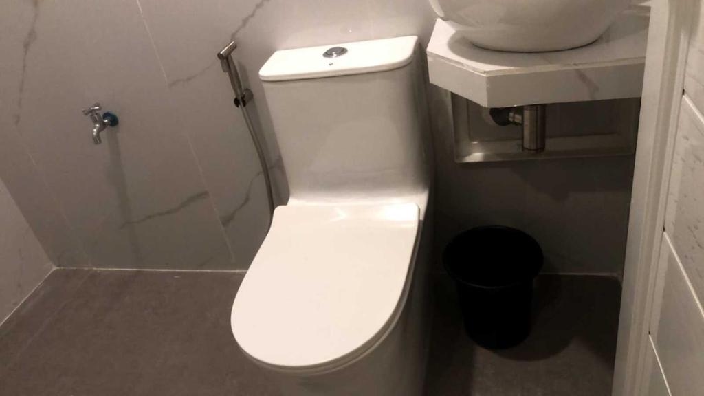 Koupelna v ubytování OYO 1128 Hotel Sangco