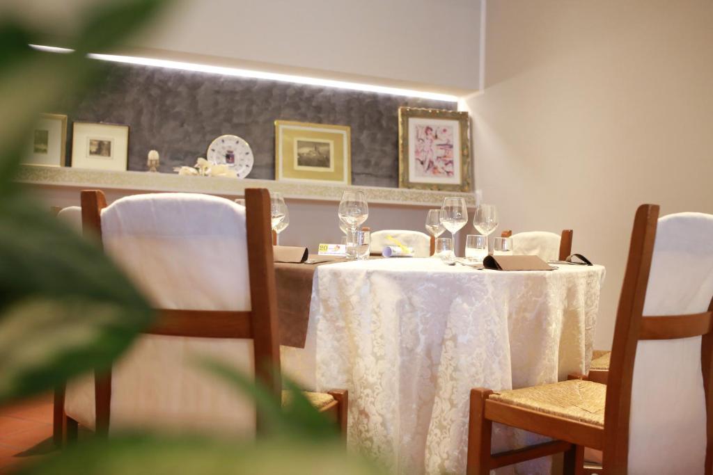Posezení v ubytování Hotel Al Posta