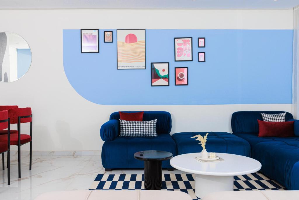 Posezení v ubytování The lodge Residence by Goodmove - Hay Riad