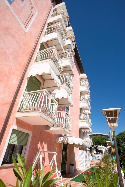 Balkón nebo terasa v ubytování Hotel Trevi