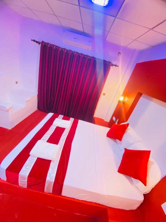 Postel nebo postele na pokoji v ubytování Wilroma Hotel&Resort