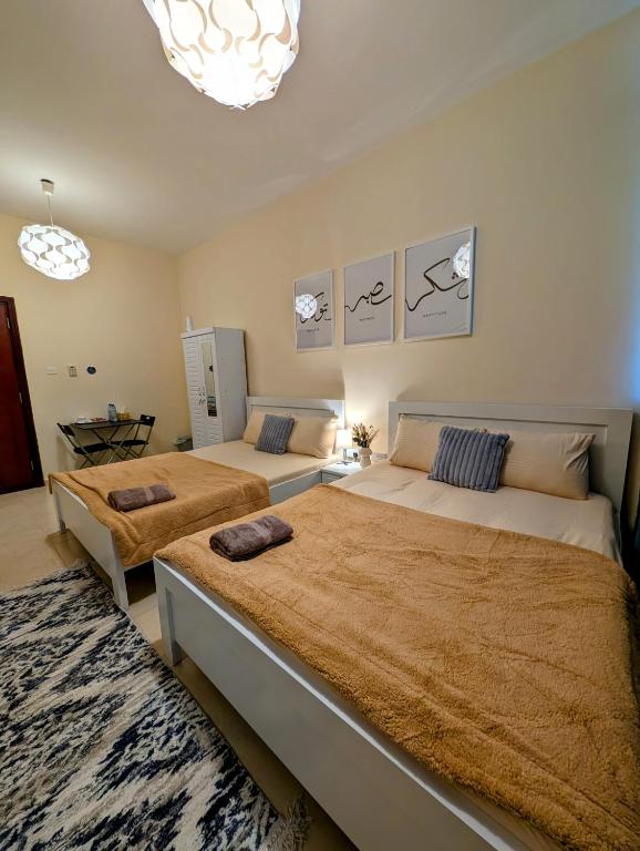 Postel nebo postele na pokoji v ubytování TheGrid-HomeStay