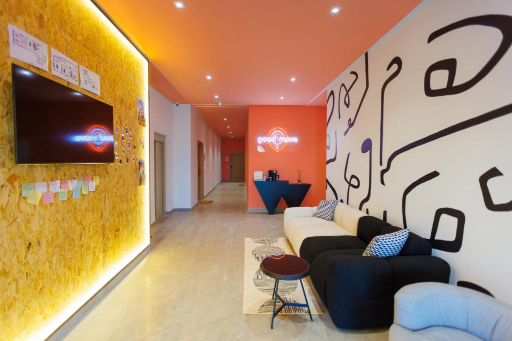 Posezení v ubytování The lodge Residence by Goodmove - Hay Riad
