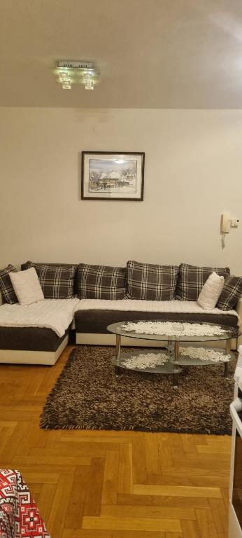 Posezení v ubytování Apartman Bor