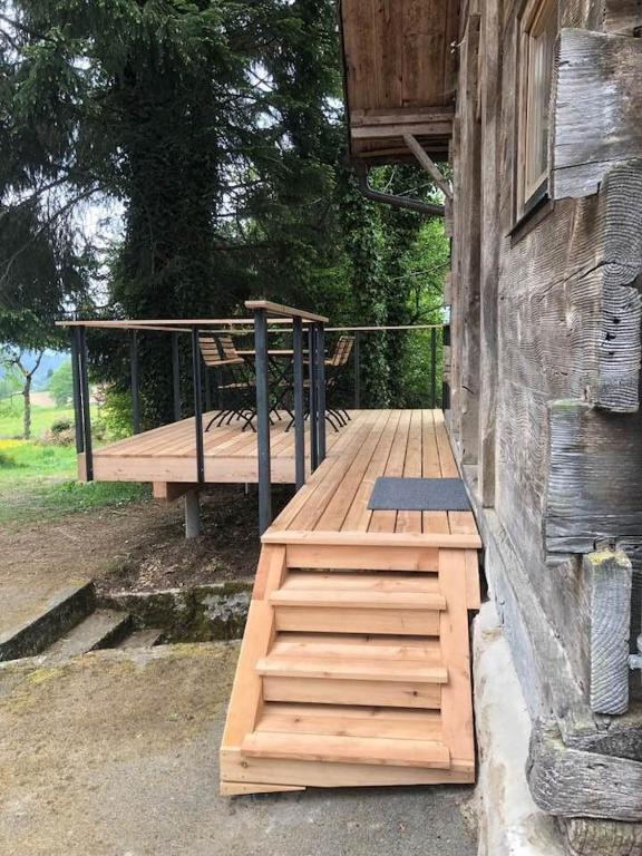 Foto sihtkohas Montavon asuva majutusasutuse La Borbiatte galeriist